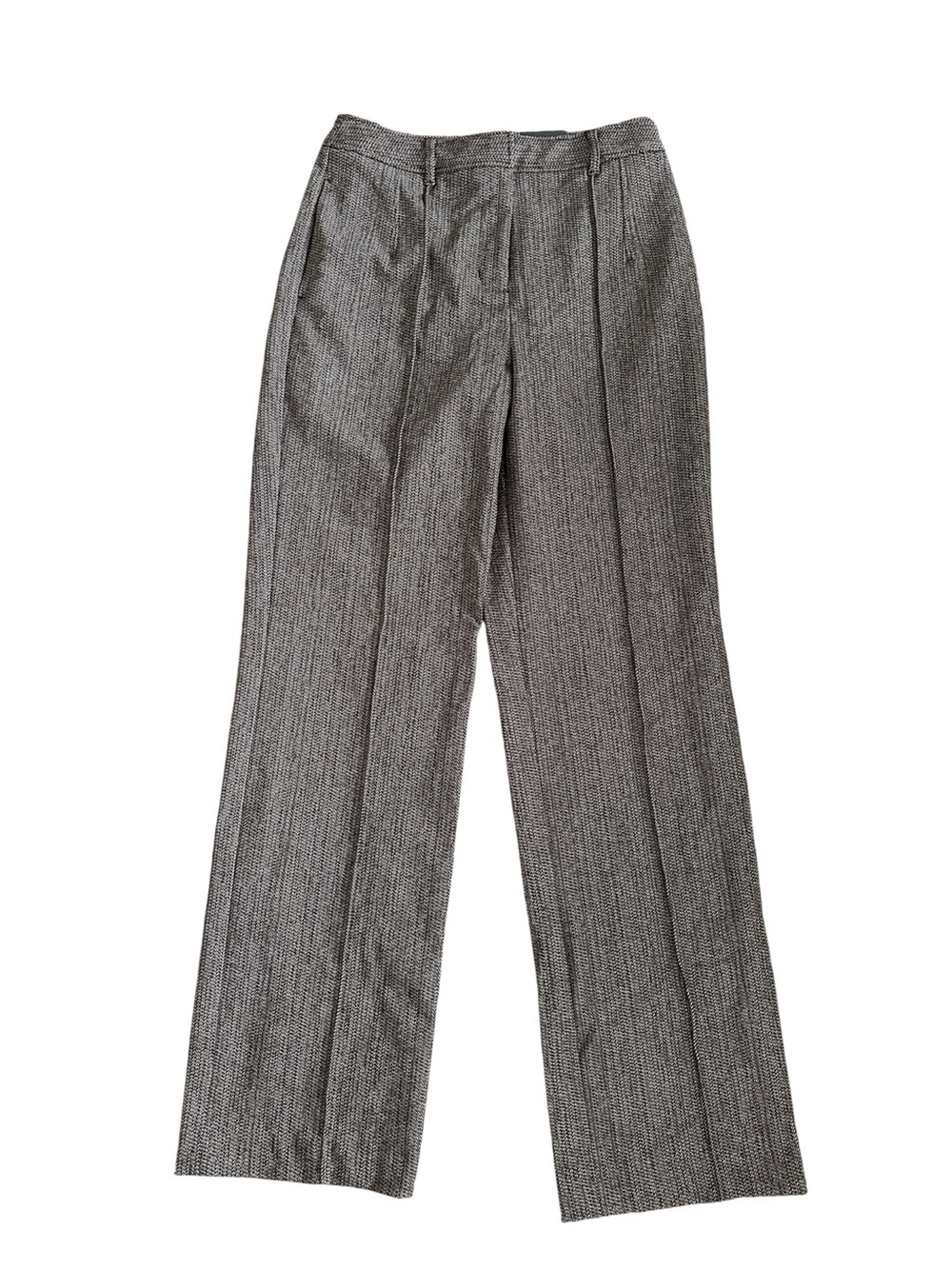 NWT Worthington Brown Herringbone Straight-Leg Dress Pants